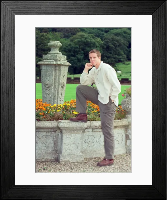 Framed Print : Middlesbroughs Jan Aage Fjortoft. 19th September 1995 Framed Print : Middlesbroughs Jan Aage Fjortoft. 19th September 1995