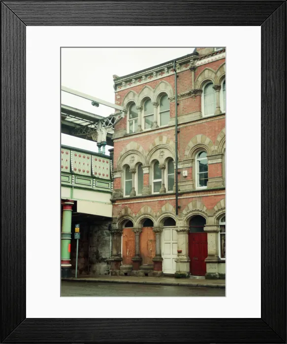 Framed Print : Exchange Place, Middlesbrough, 22nd December 1993