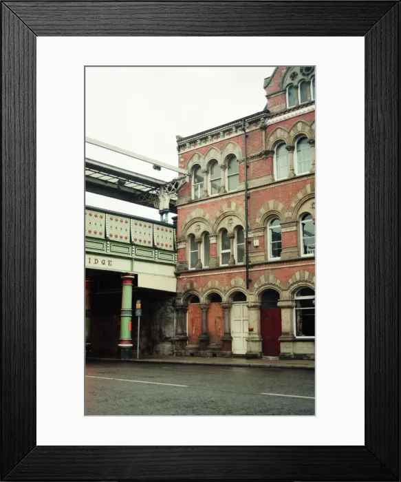 Framed Print : Exchange Place, Middlesbrough, 22nd December 1993