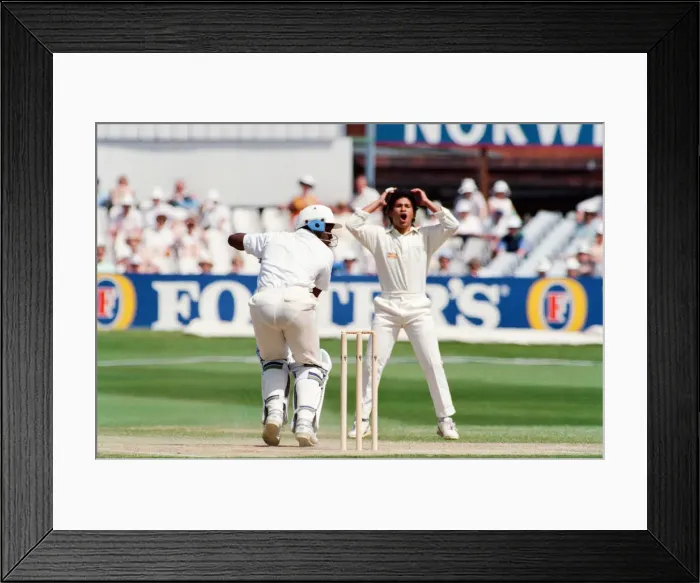 Framed Print : Yorkshire v Gloucestershire, Britannic Assurance County Championship 1992 Framed Print : Yorkshire v Gloucestershire, Britannic Assurance County Championship 1992