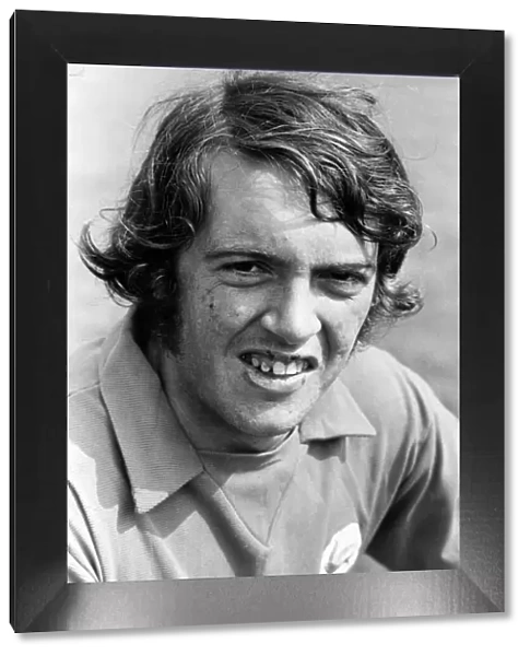 John Parsons, Cardiff City Football Player, 1968 - 1973. Pictured, 12th July 1971