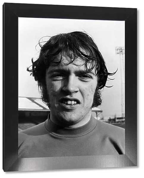John Parsons, Cardiff City Football Player, 1968 - 1973. Pictured, 22nd January 1971