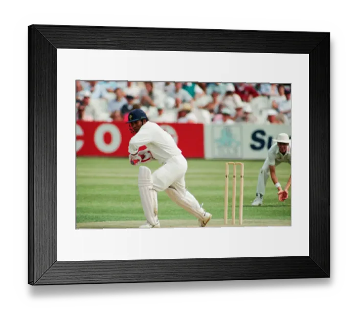 Framed Print : Worcestershire v Yorkshire, Britannic Assurance County Championship 1992, County Ground