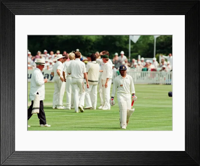 Framed Print : Worcestershire v Yorkshire, Britannic Assurance County Championship 1992, County Ground Framed Print : Worcestershire v Yorkshire, Britannic Assurance County Championship 1992, County Ground