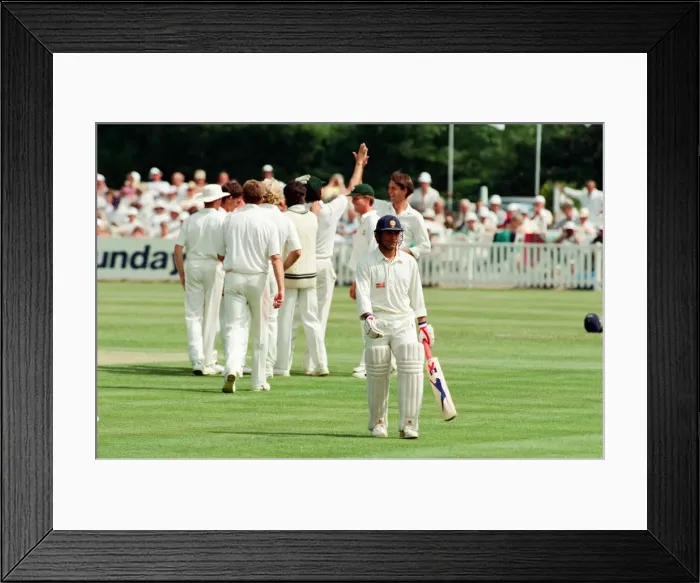 Framed Print : Worcestershire v Yorkshire, Britannic Assurance County Championship 1992, County Ground Framed Print : Worcestershire v Yorkshire, Britannic Assurance County Championship 1992, County Ground