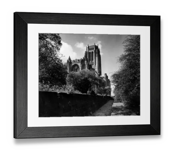Framed Print : Liverpool Cathedral, the Church of England Cathedral of the Diocese of Liverpool