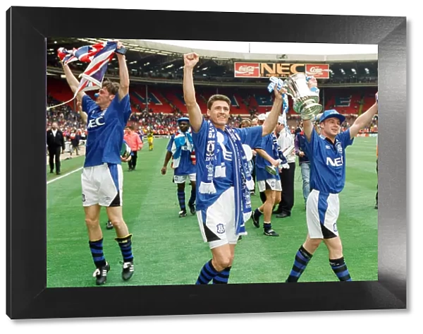 FA Cup Final, Everton v Manchester United. Everton won the match 1-0 via a headed goal by