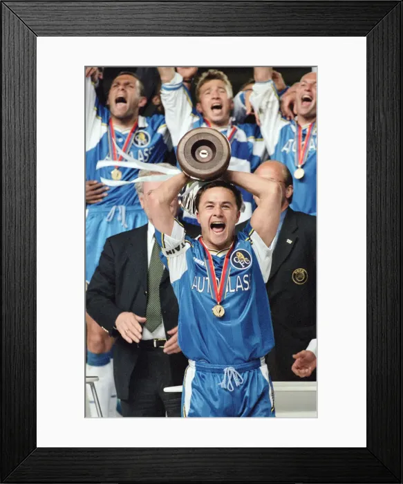 Framed Print : UEFA Cup Winners Cup Final Chelsea v Stuttgart, held at Rasunda Stadium Framed Print : UEFA Cup Winners Cup Final Chelsea v Stuttgart, held at Rasunda Stadium