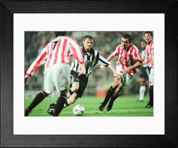 Framed Print : Newcastle 1-2 Sunderland, Premier league match at St James Park Framed Print : Newcastle 1-2 Sunderland, Premier league match at St James Park
