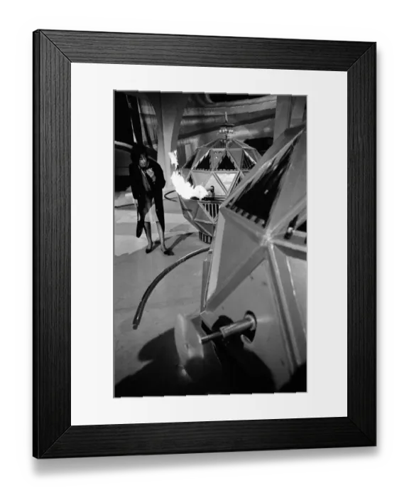 Framed Print : Doctor Who, TV Series, Scene from story called The Chase, eighth series Framed Print : Doctor Who, TV Series, Scene from story called The Chase, eighth series