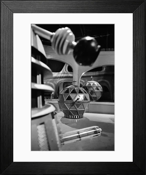 Framed Print : Doctor Who, TV Series, Scene from story called The Chase, eighth series Framed Print : Doctor Who, TV Series, Scene from story called The Chase, eighth series