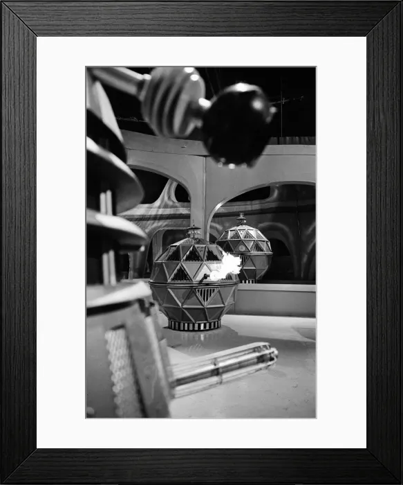 Framed Print : Doctor Who, TV Series, Scene from story called The Chase, eighth series Framed Print : Doctor Who, TV Series, Scene from story called The Chase, eighth series