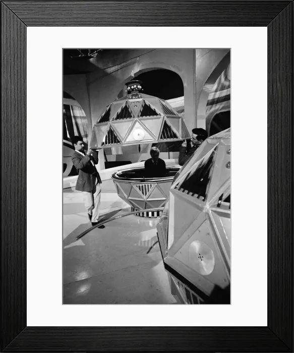 Framed Print : Doctor Who, TV Series, Scene from story called The Chase, eighth series