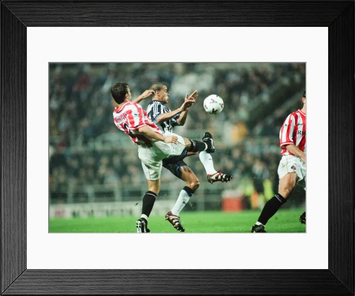 Framed Print : Newcastle 1-2 Sunderland, Premier league match at St James Park Framed Print : Newcastle 1-2 Sunderland, Premier league match at St James Park