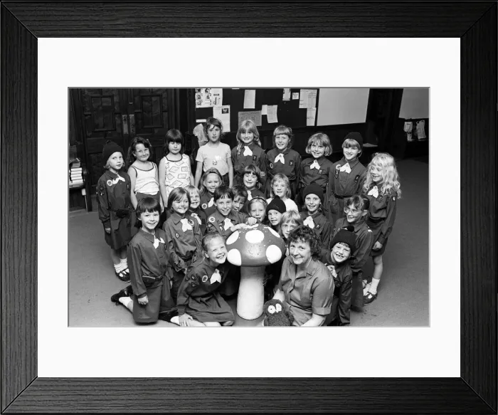 Framed Print : St James s, Slaithwaithe, Brownies have joined the Stop Press hunt to find the oldest Framed Print : St James s, Slaithwaithe, Brownies have joined the Stop Press hunt to find the oldest