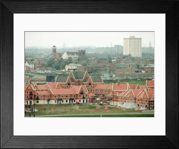 Framed Print : Views of Stockton. Feature, Graystone White & Sparrow, Crane Hire Company Framed Print : Views of Stockton. Feature, Graystone White & Sparrow, Crane Hire Company
