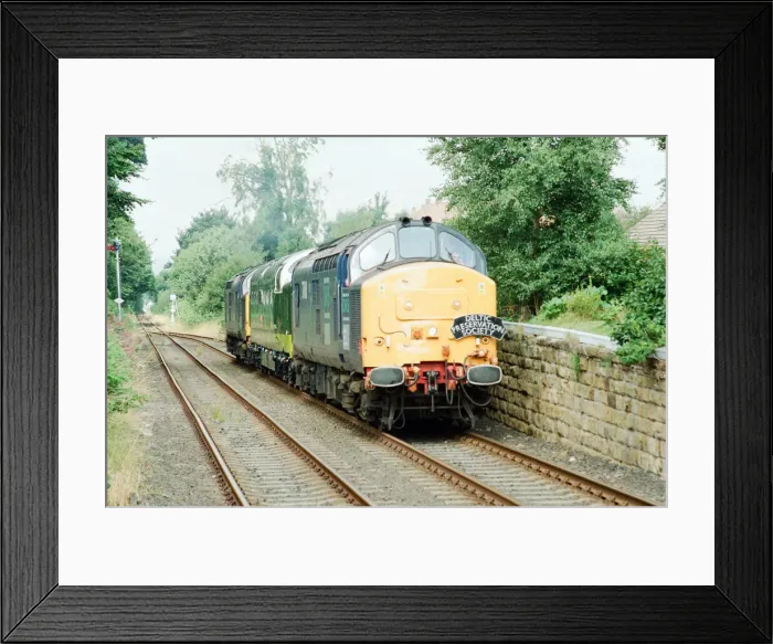 Framed Print : The Deltic Alycidon, D9009 (55 009), Class 55, purchased by the Deltic Preservation Framed Print : The Deltic Alycidon, D9009 (55 009), Class 55, purchased by the Deltic Preservation