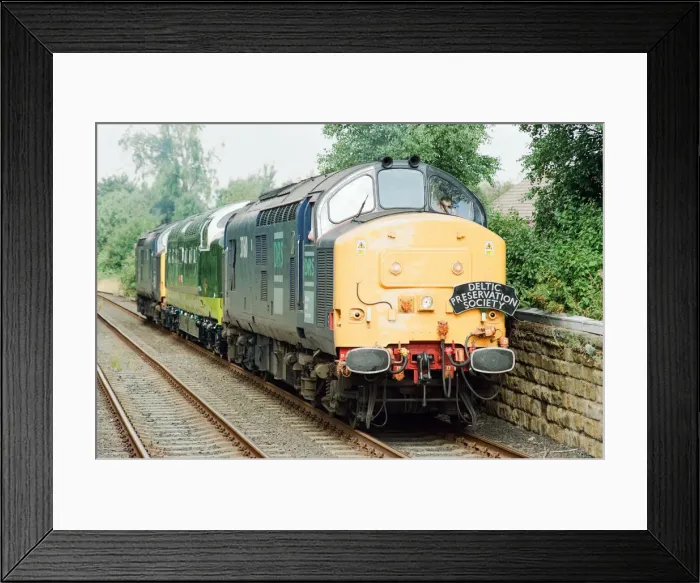 Framed Print : The Deltic Alycidon, D9009 (55 009), Class 55, purchased by the Deltic Preservation Framed Print : The Deltic Alycidon, D9009 (55 009), Class 55, purchased by the Deltic Preservation
