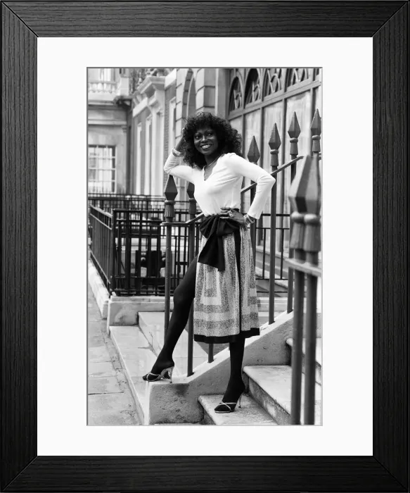 Framed Print : Singer Patti Boulaye, who is to start a solo stage tour of eight weeks on April 7th Framed Print : Singer Patti Boulaye, who is to start a solo stage tour of eight weeks on April 7th