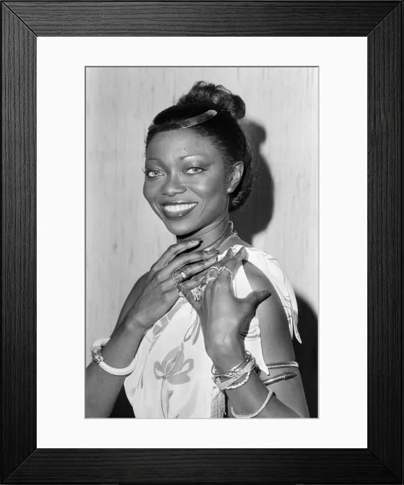 Framed Print : Patti Boulaye is launching her very own record company - Shell Records LTD Framed Print : Patti Boulaye is launching her very own record company - Shell Records LTD
