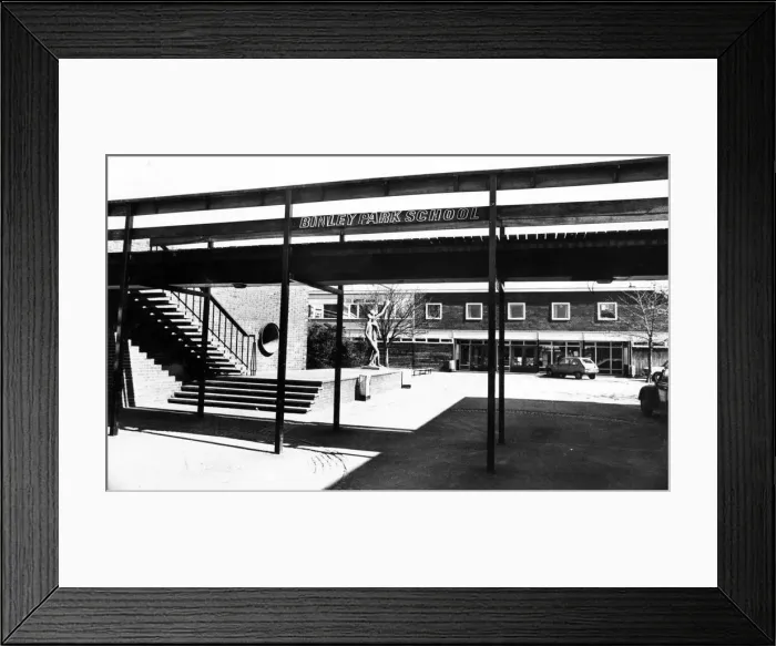 Framed Print : Binley Park Comprehensive School. 15th April 1981 Framed Print : Binley Park Comprehensive School. 15th April 1981
