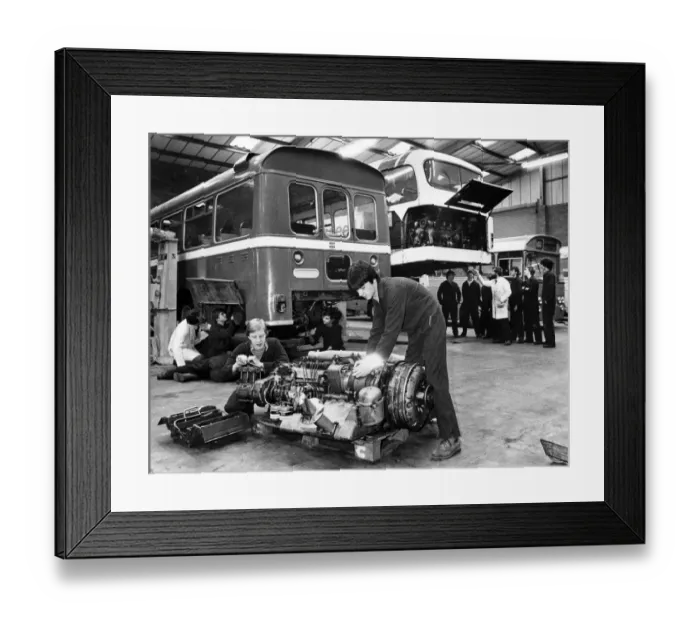 Framed Print : Two top trainees, Dean Robbins and Michael Knight, have pointed the way to success for a
