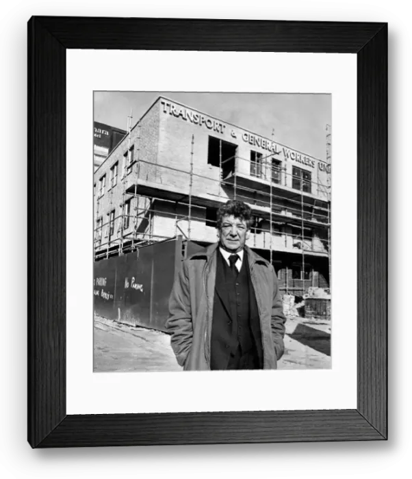 Framed Print : Transport and General Workers Union district secretary Mr Barney Ward Framed Print : Transport and General Workers Union district secretary Mr Barney Ward