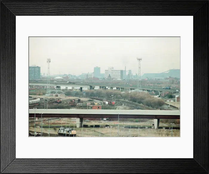 Framed Print : Views. Thornby Rail Depot. 31st March 1995. Feature, Graystone White & Sparrow Framed Print : Views. Thornby Rail Depot. 31st March 1995. Feature, Graystone White & Sparrow