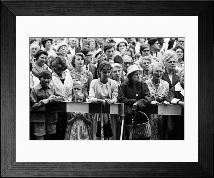 Framed Print : A crowd listening to Conservative Prime Minister Alec Douglas-Home at Ongar Framed Print : A crowd listening to Conservative Prime Minister Alec Douglas-Home at Ongar