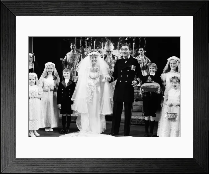 Framed Print : Petula Clark stars in the West End production of The Sound of Music Framed Print : Petula Clark stars in the West End production of The Sound of Music