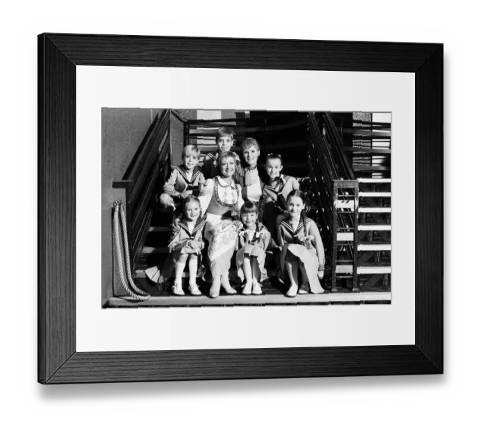 Framed Print : Petula Clark who stars in the hit musical show The Sound of Music Framed Print : Petula Clark who stars in the hit musical show The Sound of Music