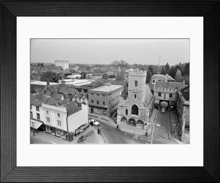 Framed Print : Views of Abingdon, Oxfordshire (formerly Berkshire). 26th April 1967 Framed Print : Views of Abingdon, Oxfordshire (formerly Berkshire). 26th April 1967