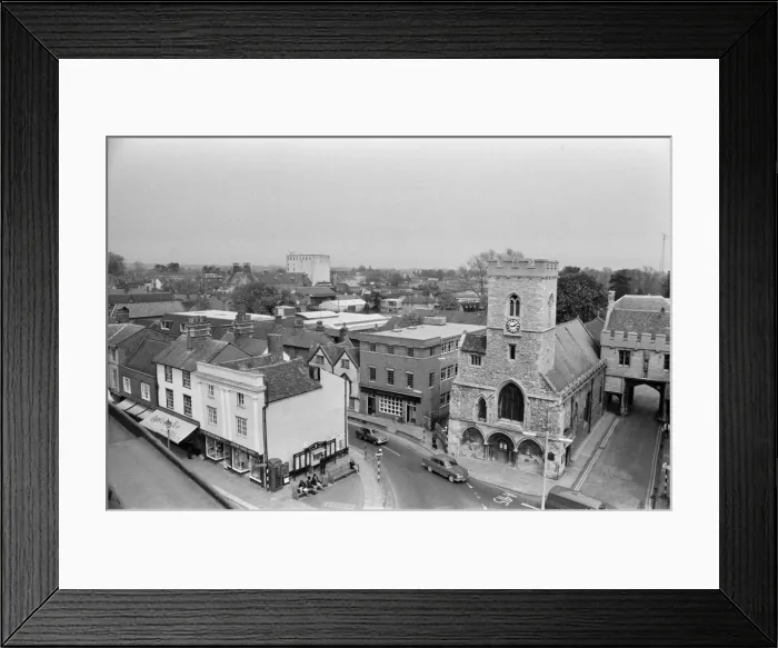 Framed Print : Views of Abingdon, Oxfordshire (formerly Berkshire). 26th April 1967 Framed Print : Views of Abingdon, Oxfordshire (formerly Berkshire). 26th April 1967