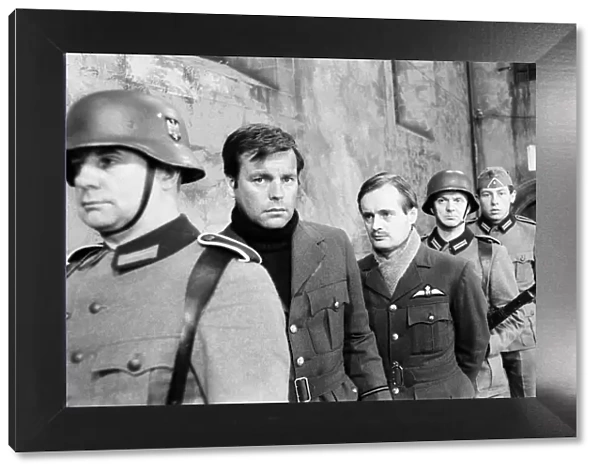 Colditz, Photo-call for new BBC television series, actors pose for the cameras on first
