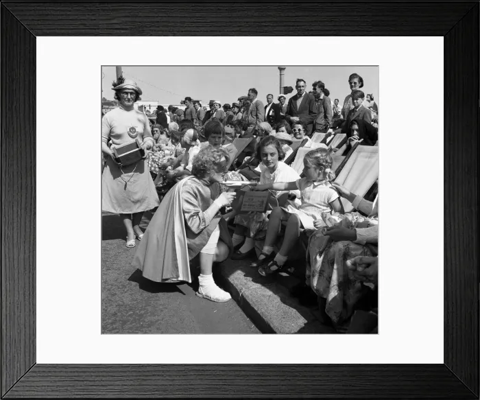 Framed Print : Hastings Carnival, Sussex. 11th July 1956 Framed Print : Hastings Carnival, Sussex. 11th July 1956