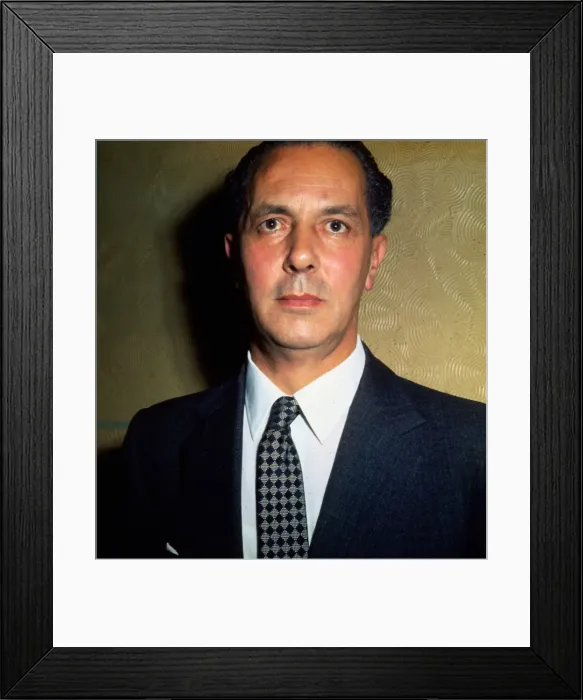 Framed Print : Sir Keith Joseph Conservative MP October 1974