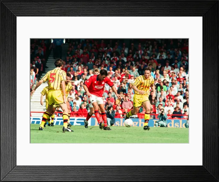 Framed Print : Middlesbrough 2 -0 Burnley Division 1 match held at Ayresome Park. 13th August 1994