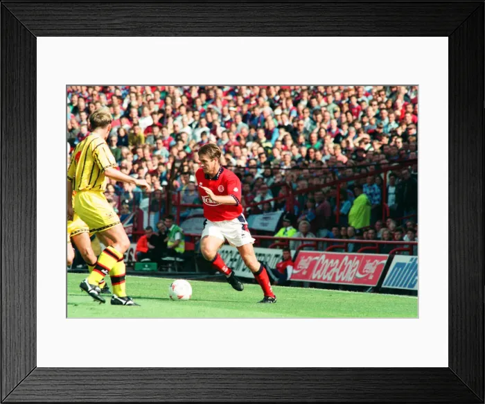 Framed Print : Middlesbrough 2 -0 Burnley Division 1 match held at Ayresome Park. 13th August 1994