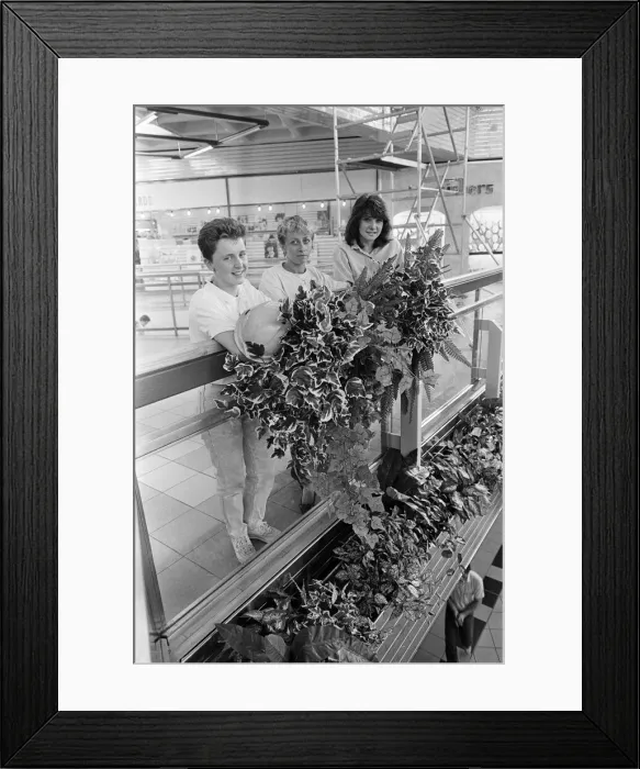 Framed Print : Strand Shopping Centre, Bootle, Merseyside, 20th June 1989 Framed Print : Strand Shopping Centre, Bootle, Merseyside, 20th June 1989