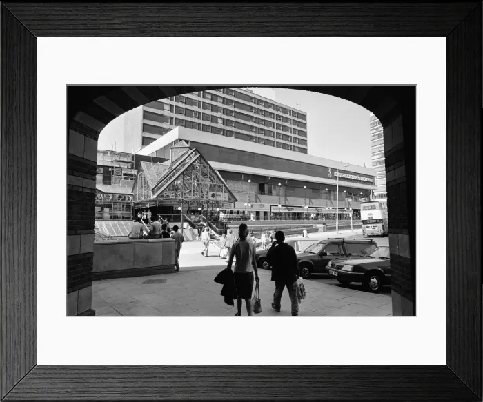 Framed Print : Clayton Square Shopping Centre, St Johns Blacklers store conversion well under way Framed Print : Clayton Square Shopping Centre, St Johns Blacklers store conversion well under way