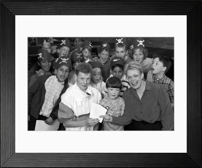 Framed Print : Everything was ship-shape when two winners in the ALL YOURS Pirates Competition collected Framed Print : Everything was ship-shape when two winners in the ALL YOURS Pirates Competition collected