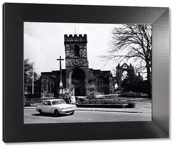Guisborough Parish Church, St Nicholas Church. 20th April 1972