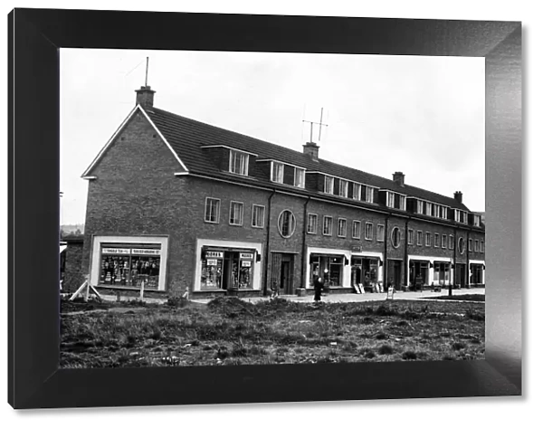 Shops at Howlbeck Road, Guisborough. 1st October 1954