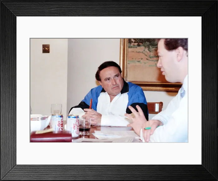 Framed Print : Maurice Cerullo, an American pentecostal televangelist. 21st June 1992 Framed Print : Maurice Cerullo, an American pentecostal televangelist. 21st June 1992