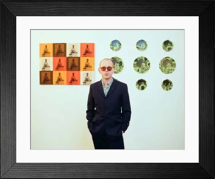 Framed Print : Alan McGee, co owner Creation Records label, and manager of Oasis music group Framed Print : Alan McGee, co owner Creation Records label, and manager of Oasis music group