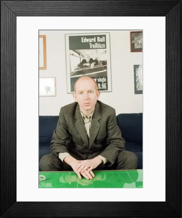 Framed Print : Alan McGee, co owner Creation Records label, and manager of Oasis music group Framed Print : Alan McGee, co owner Creation Records label, and manager of Oasis music group