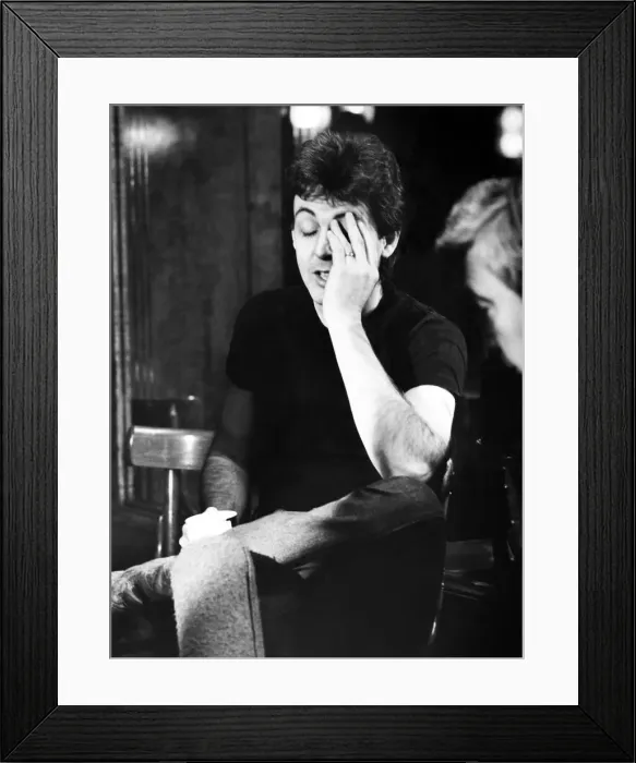 Framed Print : Paul McCartney back at home in Liverpool, a moment to reflect on the concert