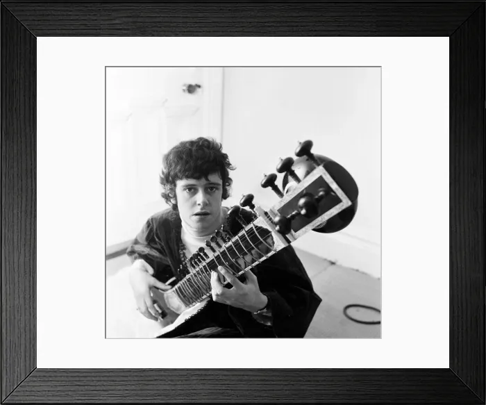 Framed Print : Folk musician Donovan. 13th February 1966 Framed Print : Folk musician Donovan. 13th February 1966