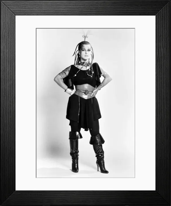 Framed Print : Punk singer and actress Toyah Willcox. 23rd February 1982