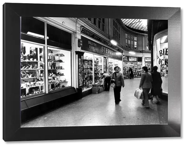 Cardiff - Arcades -High Street Arcade - 13th Nov 1980 - Western Mail
